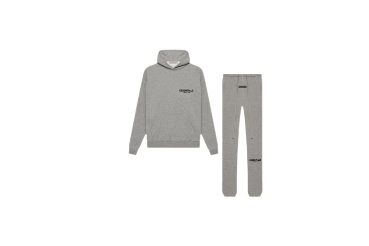 dailyessentials grey hoodie and sweatpants