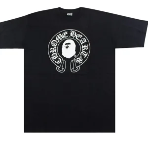 BAPE x Chrome Hearts Tee/Black