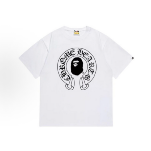 BAPE x Chrome Hearts Tee/White