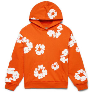 Denim Tears Cotton Wreath Hoodie Orange