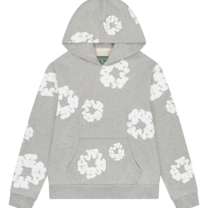 Denim Tears Cotton Wreath Hoodie Grey