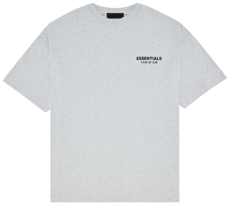 Tee Jersey Crewneck Light Heather Grey/SS24