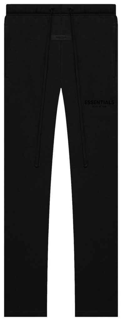 Sweatpants Relaxed Strech Limo/Black