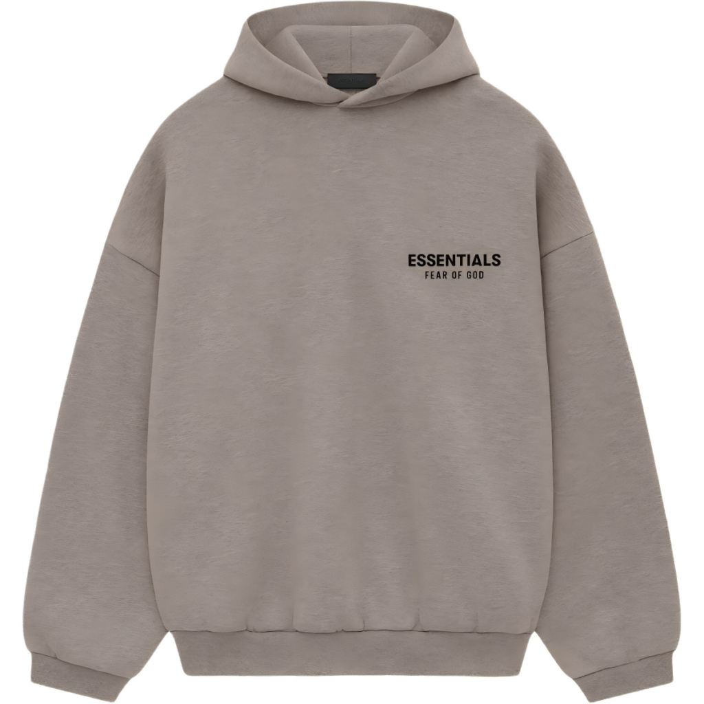 Hoodie Fleece Heather Grey/SS24