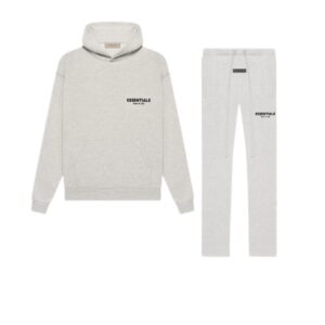 Combo-Hoodie&Pants Relaxed/Light Oatmeal/Grey