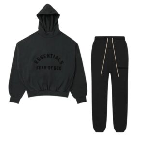 Combo-Hoodie&Pants/Jet Black/SS23