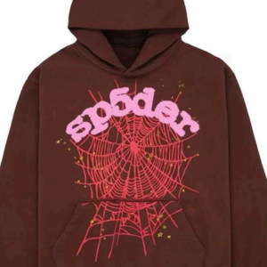 Sp5der Web Hoodie/Brown