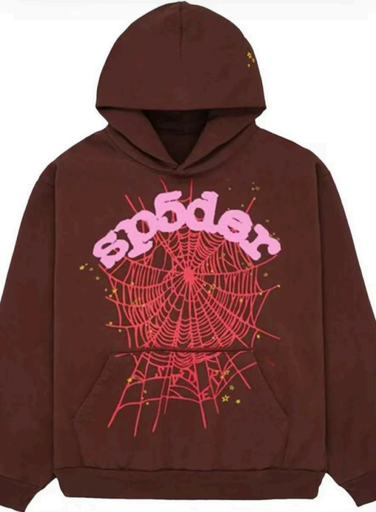 Sp5der Web Hoodie/Brown