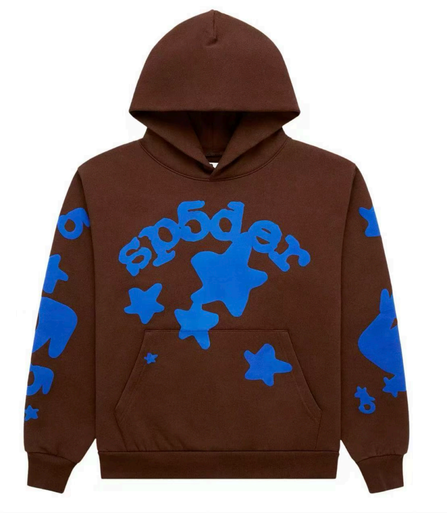 Sp5der Beluga Hoodie/Brown