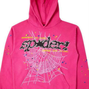 Sp5der Web Hoodie/BP Pink