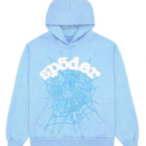 Sp5der Web Hoodie/Sky Blue