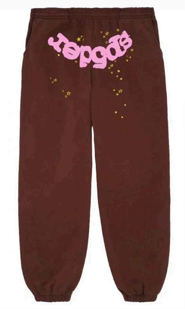 Sp5der Web Sweatpants/Brown