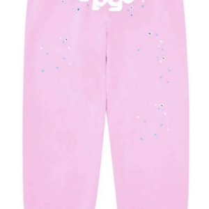 Sp5der Web Sweatpants/Pink