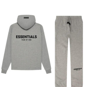 Combo-Hoodie&Pants/Dark Oatmeal/Grey